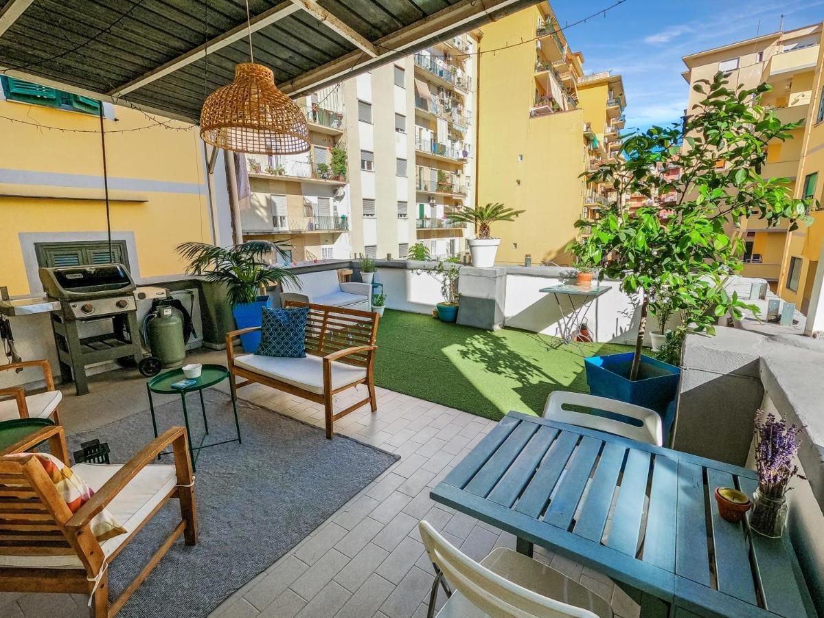 La Casa Azul Apartment Napoli Bagian luar foto